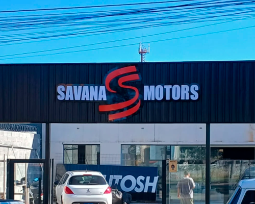 Placas ACM/Letra Caixa